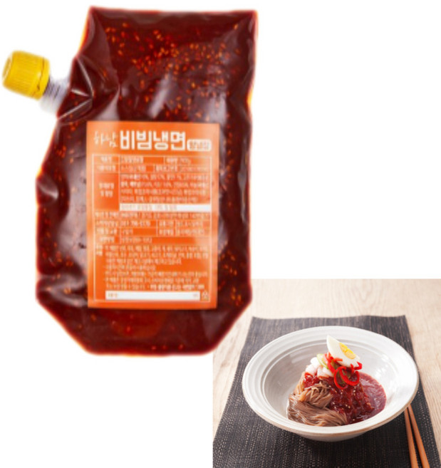 하남냉면 일반양념장 2KG - 국내산 양파로 만들어 맛있게 맵다!, 1개