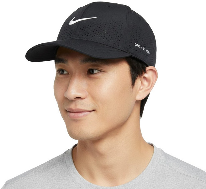 나이키 드라이 핏 ADV 클럽 스트럭처 스우시 캡 블랙 FB5636-010
