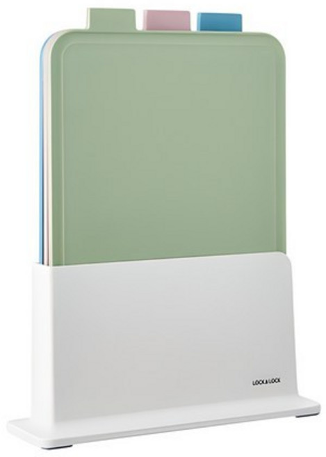 락앤락 향균 인덱스도마 3종 세트, 그린 + 핑크 블루 3종, 1세트