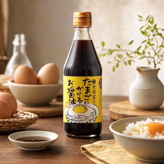 테라오카 계란에 뿌리는 간장 소스, 300ml, 1개