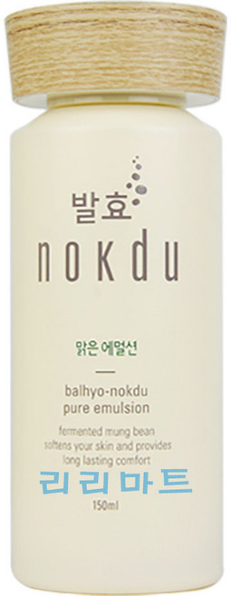 [코리아나] 발효녹두 맑은 에멀션 150ml, 1개