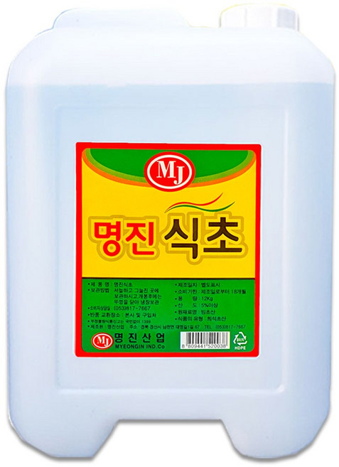 명진 대용량 식초 12kg, 1개