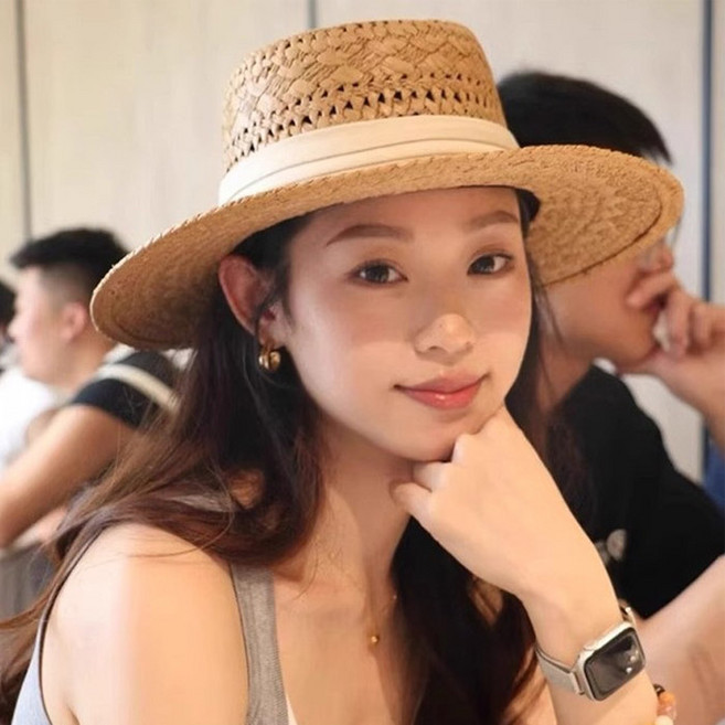 데일리&휴양지 여성 라피아 썬햇 넓은챙 여름 가을 밀짚모자 바캉스 패션햇