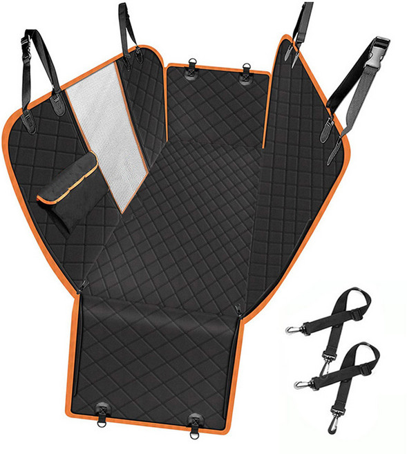 강아지 카시트 확장형 대형견 차시트 차량용 뒷좌석 풀커버 카시트, 1개