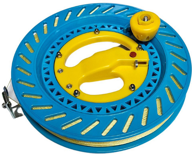 고급 얼레 / 30M 50M 100M 150M 200M 300M 400M 500M 8종류 릴얼레 베어링얼레 연날리기 대회용 명절 설날 대보름 야외놀이 어린이선물, 1개, 베어링회전 얼레 500M