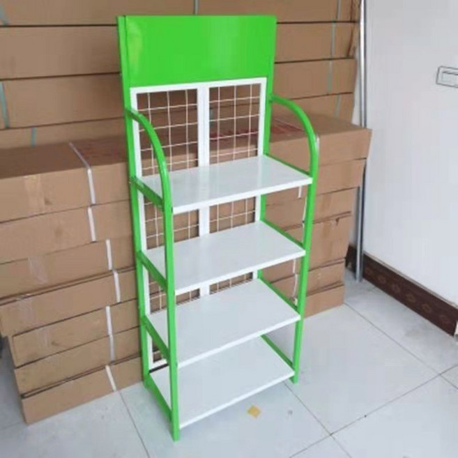 매니 진열대 과자 마스크팩 메니 매점 가판대 정리대 과자진열대, 140 55 30 4단, 1개