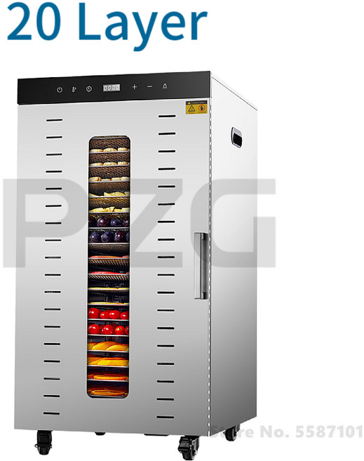 트레이 육포 소고기 건조기 탈수기 야채 10 건조 12 20 과일 상업용 24 쟁반 고기 16, 20 Trays EXW_CN, 22) 20 Trays EXW - CN