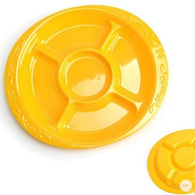 업소용 멜라민 안주사라접시 대 노랑색 호프 마른안주 일식 식당 휴게소, 1개, 상세페이지 참조, 상세페이지 참조