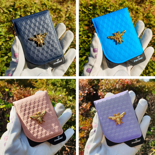 골프머니클립 선물용 골프악세사리 메이브, 1개, 블랙