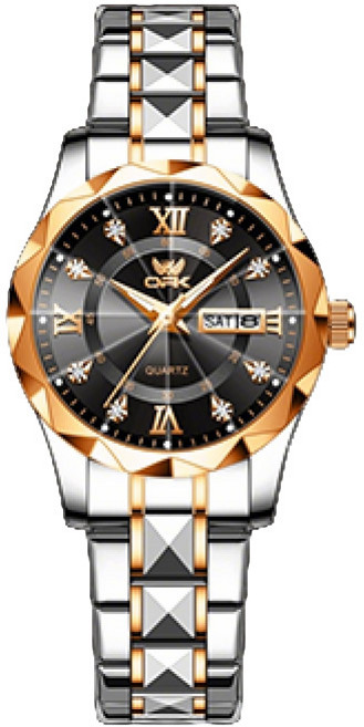 한아로지스 여자 메탈 손목시계