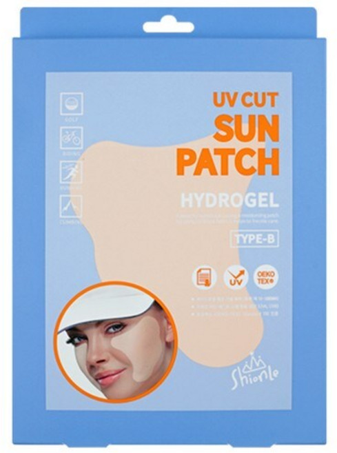 션리 골프패치 선패치 멜라패치 B타입 4매입, 1개, 18g