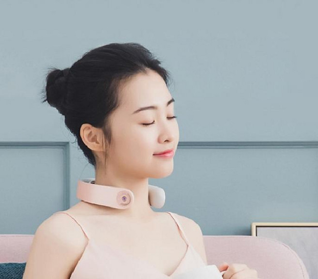 가정용저주파치료기 전침기 연하재활 저주파기 전침, 핑크, 1개