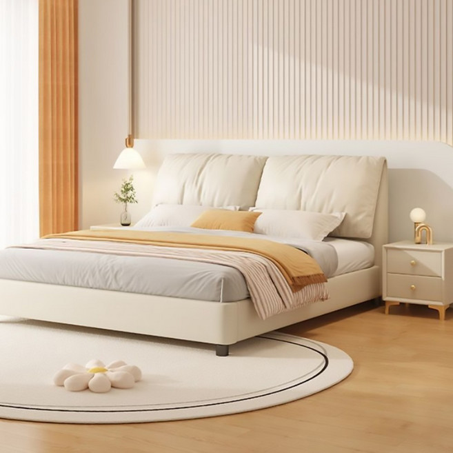 엘티제이 호텔 고급침대 저상형 침대 프레임 A20, (매트제외)아이보리