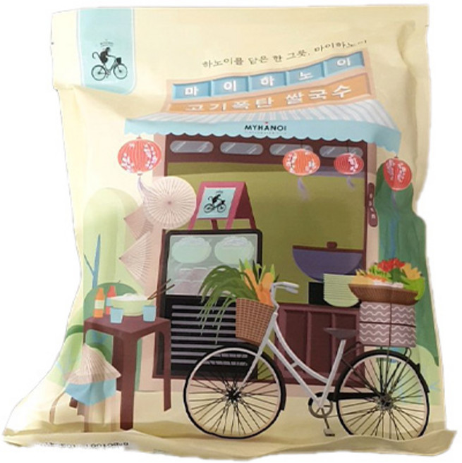 마이하노이 고기폭탄 쌀국수, 1개, 750g