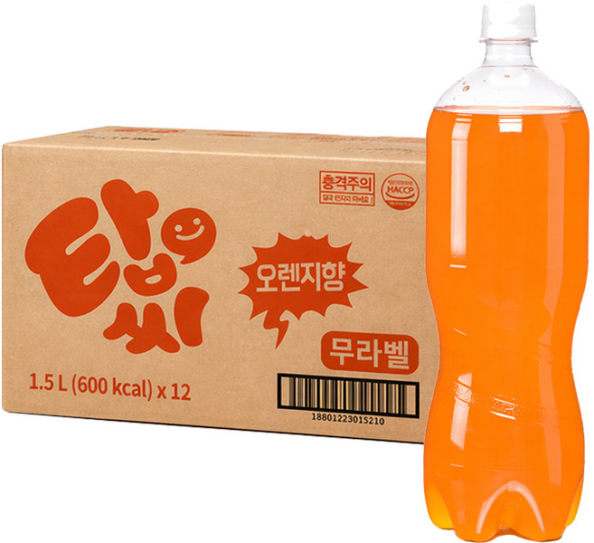 탑씨 오렌지향, 12개, 1.5L