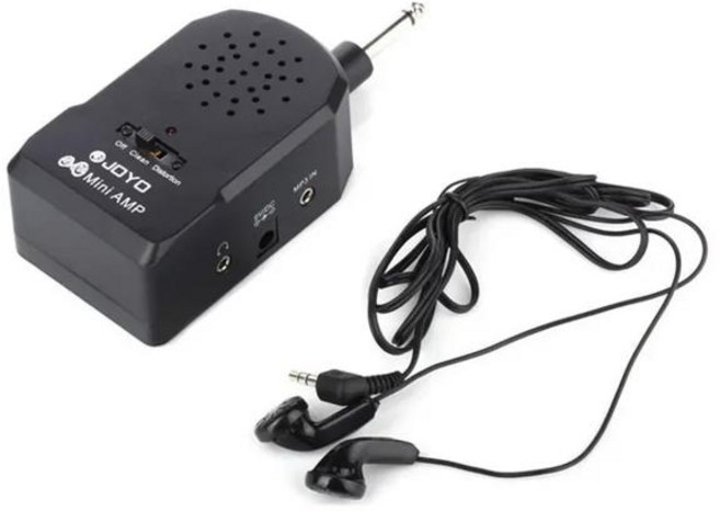 JOYO JA-01 기타 앰프 미니 휴대용 스피커 일렉트릭 베이스 왜곡 음색 대용량 플매트 카펫 매트 러그 앤 플레이 액세서리, 1) Black, [01] Black, 1개