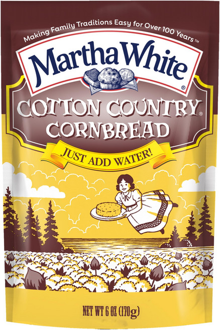 마사 화이트 코튼 컨트리 버터밀크 콘브레드 믹스 6 온스 (12개 팩) 마사 화이트 코튼 컨트리 버터밀크 콘브레드 믹스 6 온스 (12개 팩), 170g, 1개, 6온스(12개들이 팩)