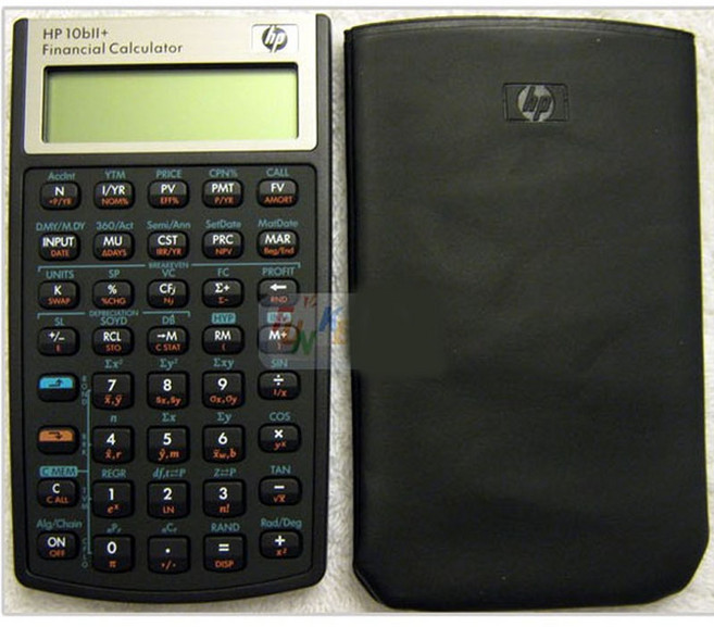 HP 10BII+ 재무용 계산기 3 4 9