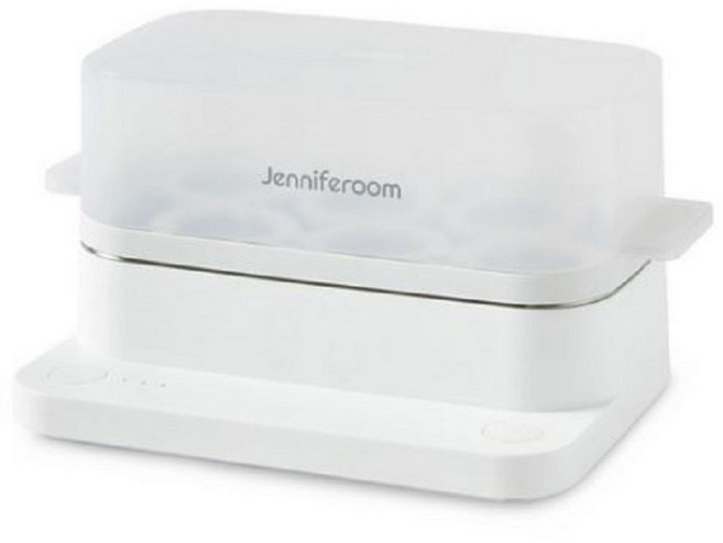 제니퍼룸 말하는 스퀘어 스마트 에그보일러 찜기 6구, JR-EB0633WH 3단계 조리모드