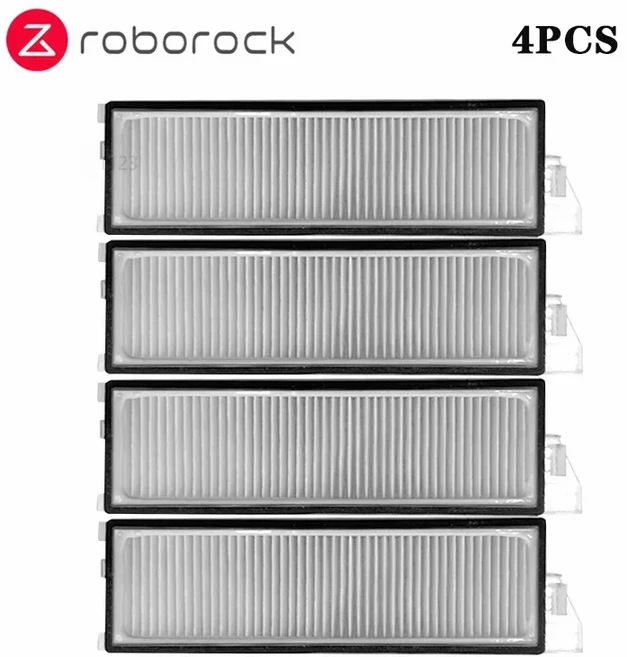 Roborock S8 MaxV 울트라 로봇 진공 예비 부품 메인 사이드 브러쉬 천 HEPA 필터 먼지 봉투 액세서리, 18 4pcs