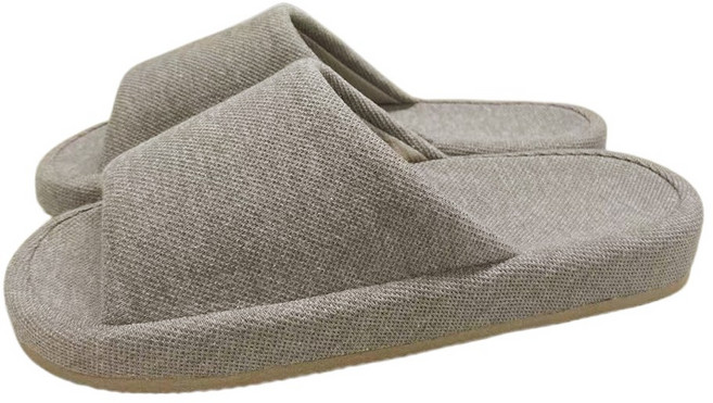 루미 푹신한 통기성 좋은 면 슬리퍼 땀 안 차는 미끄럼방지 실내화