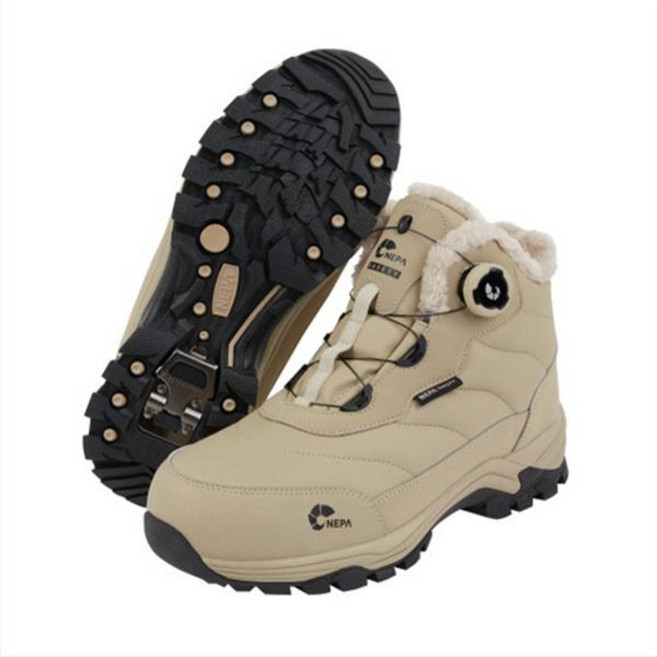 네파 세이프티 GT-46W 방한안전화 6인치 산업화 작업화 접이식 아이젠내장 KC인증, SAND, 1개