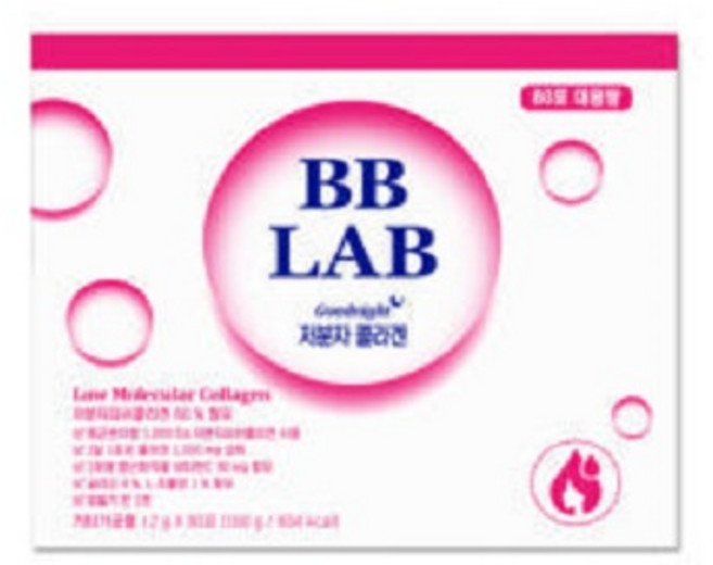 뉴트리원 비비랩 저분자 콜라겐 대용량 1박스(80포), 80회분, 1개