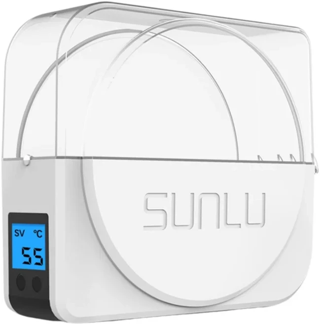 SUNLU S1 Plus 3D 프린터 필라멘트 건조기 LCD 디스플레이 박스 포함 보관 홀더 미국 플러그, 01 As Shown