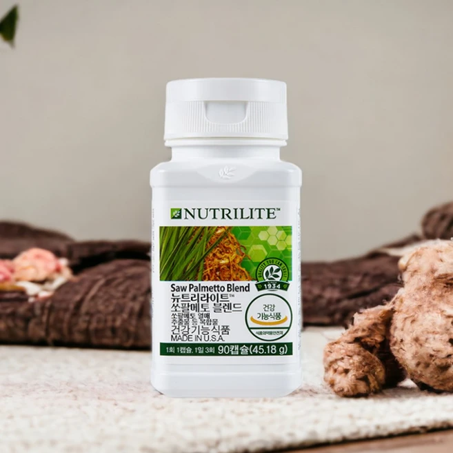 암웨이 Amway 뉴트리라이트 쏘팔메토 블렌드 90캡슐(45.18g), 1개, 90정 - 쿠팡