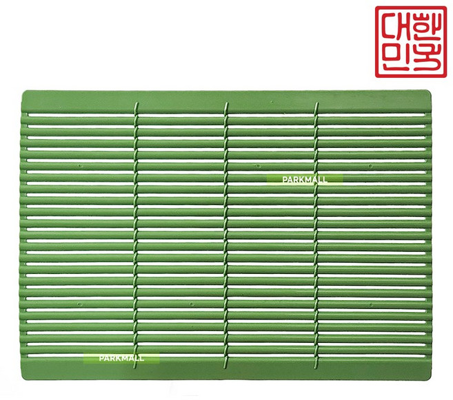 서경 모밀발 직사각 21x15 모밀판은 별매임 (국산 ABS 모밀판 소바 메밀국수 채반), 그린, 그린, 1개