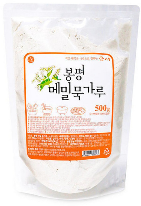 봉평 메밀묵가루500g 1개, 500g