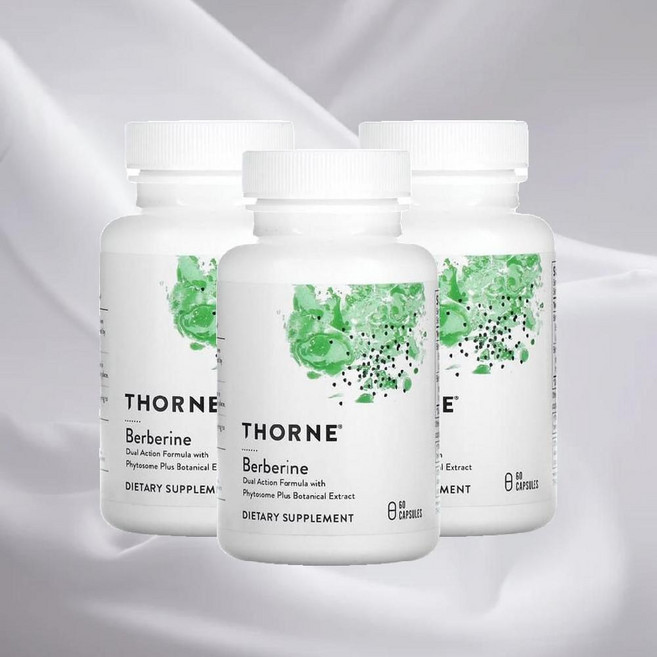 쏜리서치 베르베린 1000mg 파이토솜 4주분, 60정, 3개