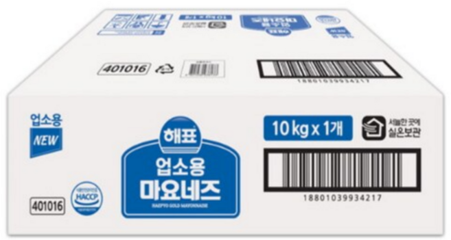 마요네즈 10KG 사조해표, 1개