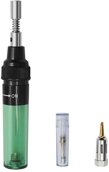 便攜式瓦斯烙鐵工具 4合1 筆型噴火槍 焊接維修, 1個, 4合1瓦斯烙鐵工具, 4合1瓦斯烙鐵工具