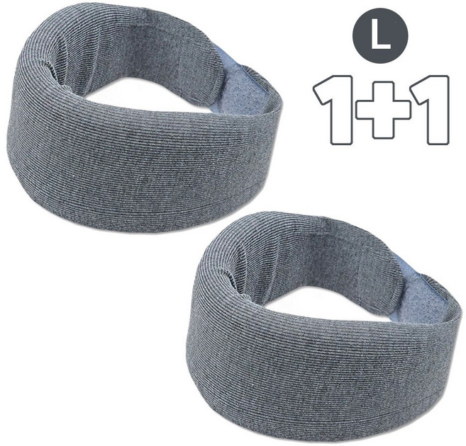 1+1 모완비 문정 소프트칼라 목깁스 여행용 기내용 목보호대 L 대형