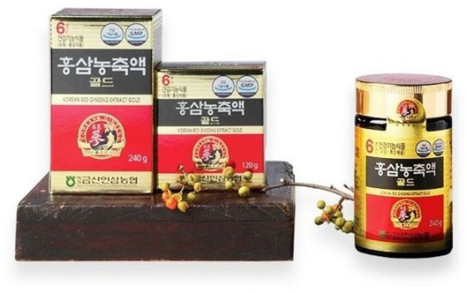 (농협) 6년근 홍삼농축액 골드 120g 삼지원 (빠른당일배송), 백제금산인삼농협6년근홍삼농축액골드120g, 2개