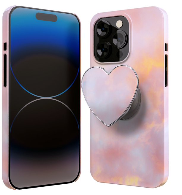 가꼬싶다 대리석 아이폰 휴대폰케이스 + 그립톡