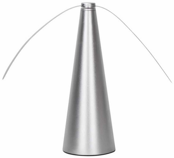 USB 또는 AA 배터리 구동식 모기 퇴치 팬 날개 실내외 식사용 휴대용 해충 방제, 05 USB Silver