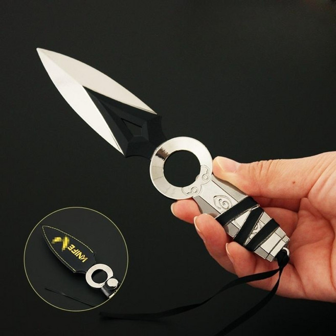 Valorant 챔피언십 제트 윈드 쿠나이 카람빗 발로란트 칼, 제트윈드 쿠나이 - 화이트, 1개