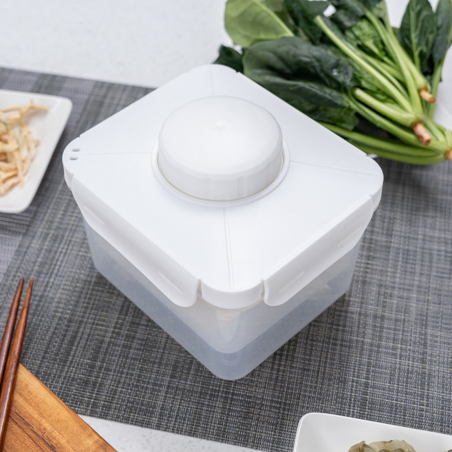 메이브 만능 음식 짤순이 야채 두부 나물 오이지 가정용 탈수기 유청분리기 M50, 1개