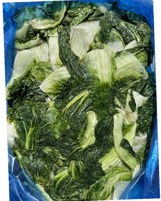 배추 우거지 염지 10kg 국내산 냉동 김장 시래기, 1개
