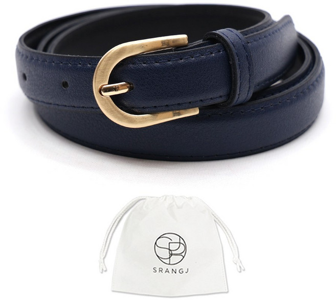 에스랑제이 여성 정장 캐주얼 청바지 벨트 AJ72