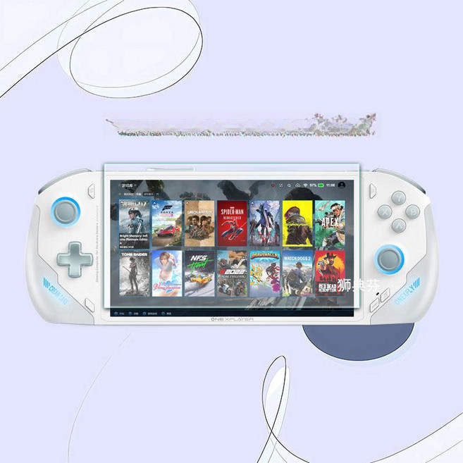 OneXPlayer APEX 원넷북 휴대용 게이밍 UMPC 콘솔, OneX Player F1/F1Pro, 강화유리필름, 기본 색상
