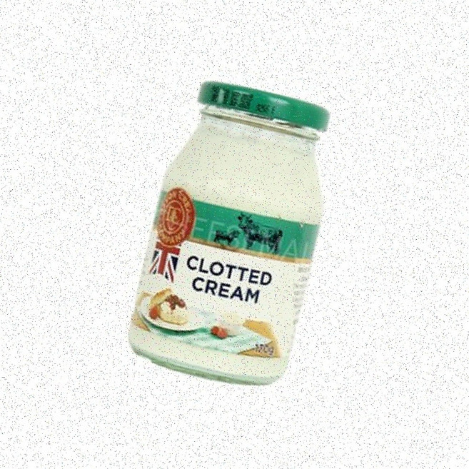 클로티드크림 크림 영국 데본 스콘 티타임 잼 디저트 부드러운맛, 1g, 1개