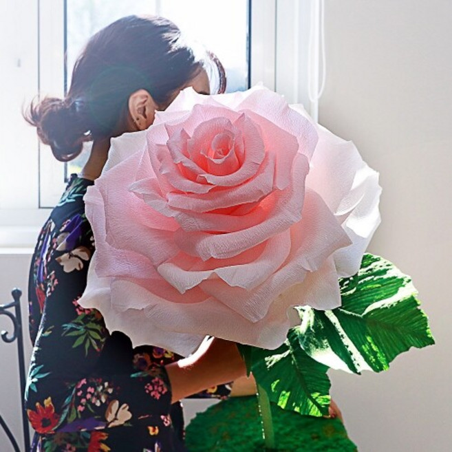 이탈리아 수입 140g 주름지 49색, 954 Baby Pink