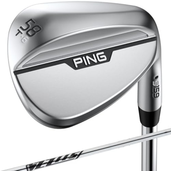 핀 PING s159 T 그라인드 웨지 Z-Z115 웨지 샤프트: Z-Z115 58도 6, Z-Z115637241, 58°-6° 원플렉스, 58° 6