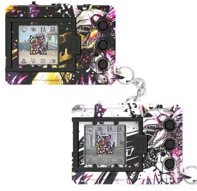 디지몬 반다이 디지털 몬스터 컬러 고질라 70주년 에디션 백색 다마고치