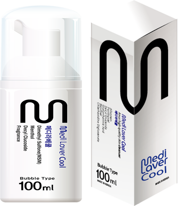 메디라베쿨 남성 여성 항문세정제 클렌저, 100ml, 1개