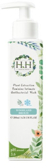 HH 草本新淨界 私密植萃抗菌潔淨露 柑橘涼感, 200ml, 1瓶