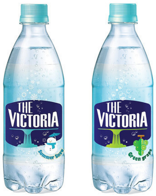 더 빅토리아 썸머스노우+청포도 탄산음료 500ml 20+20개, 더 빅토리아 썸머스노우+청포도 500ml 탄산음료 20, 40개
